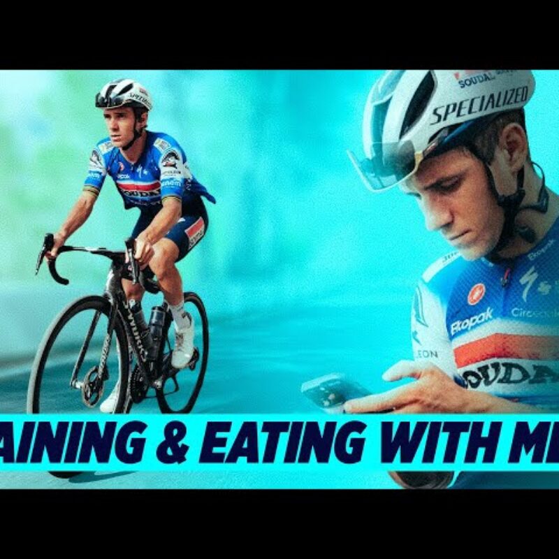 Remco Evenepoel – A day of training and eating